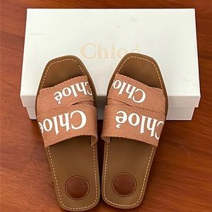 Chloe Woody Sandal Size 38